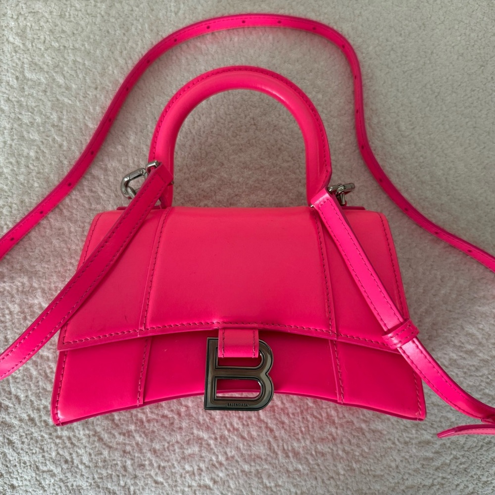 Balenciaga Neon Pink Mini Bag